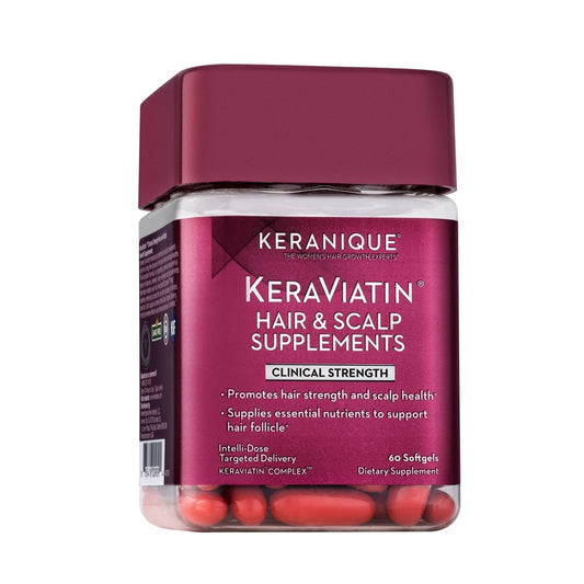Keranique KeraViatin Hair and Scalp Health Supplements (60 Count)