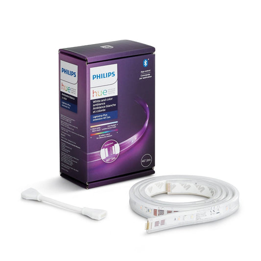 Philips Hue 40 in. Plug-in LED Bluetooth Lightstrip Plus Extension 555326