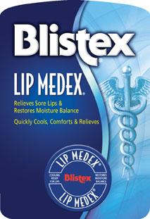 Blistex Lip Medex External Analgesic/Lip Protectant Value Size 3 Pack- 0.38 Oz