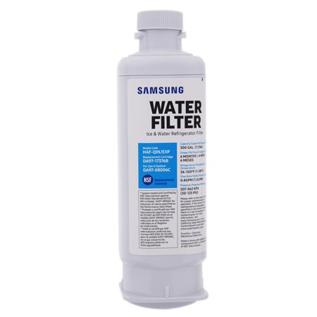 Samsung HAF-QIN Refrigerator Water Filter White Refrigeration Appliance Accessories and Parts Full Size Refrigerator Accessories Water Filters