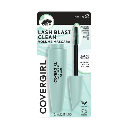 COVERGIRL Lash Blast Clean Volume Mascara - 795 Pitch Black - 0.44 Fl Oz