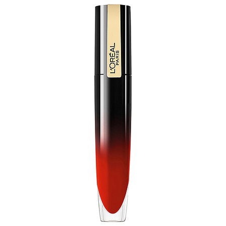 L'Oreal Paris Brilliant Signature Shiny Lip Stain Lipstick, Be Brilliant - 0.21 Oz | CVS