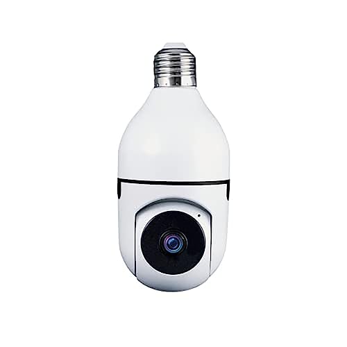 Sight Bulb Pro Security Camera, Two Way Talk, HD Video WiFi Smart Camera, Perfect for Indoor Outdoor Night Vision Motion Detection with SD Card